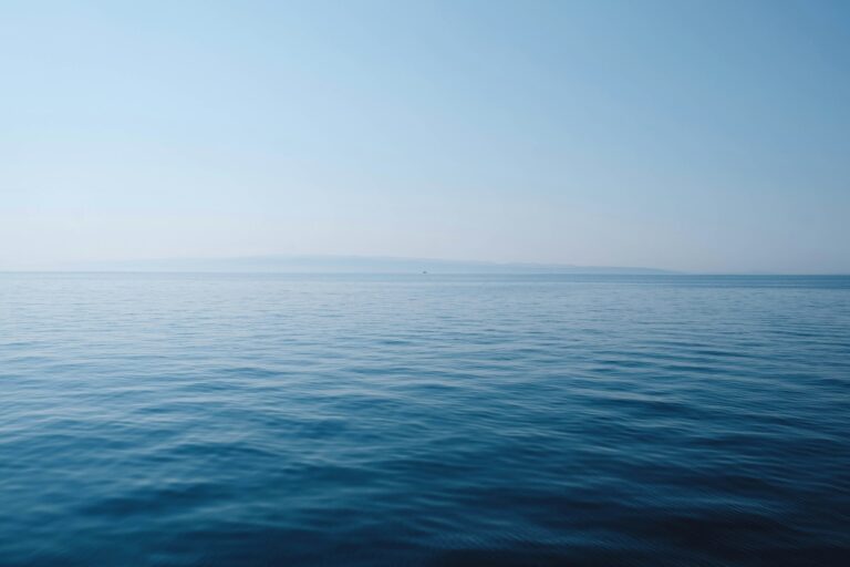 A vast, blue ocean